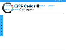 Tablet Screenshot of cifpcarlos3.es